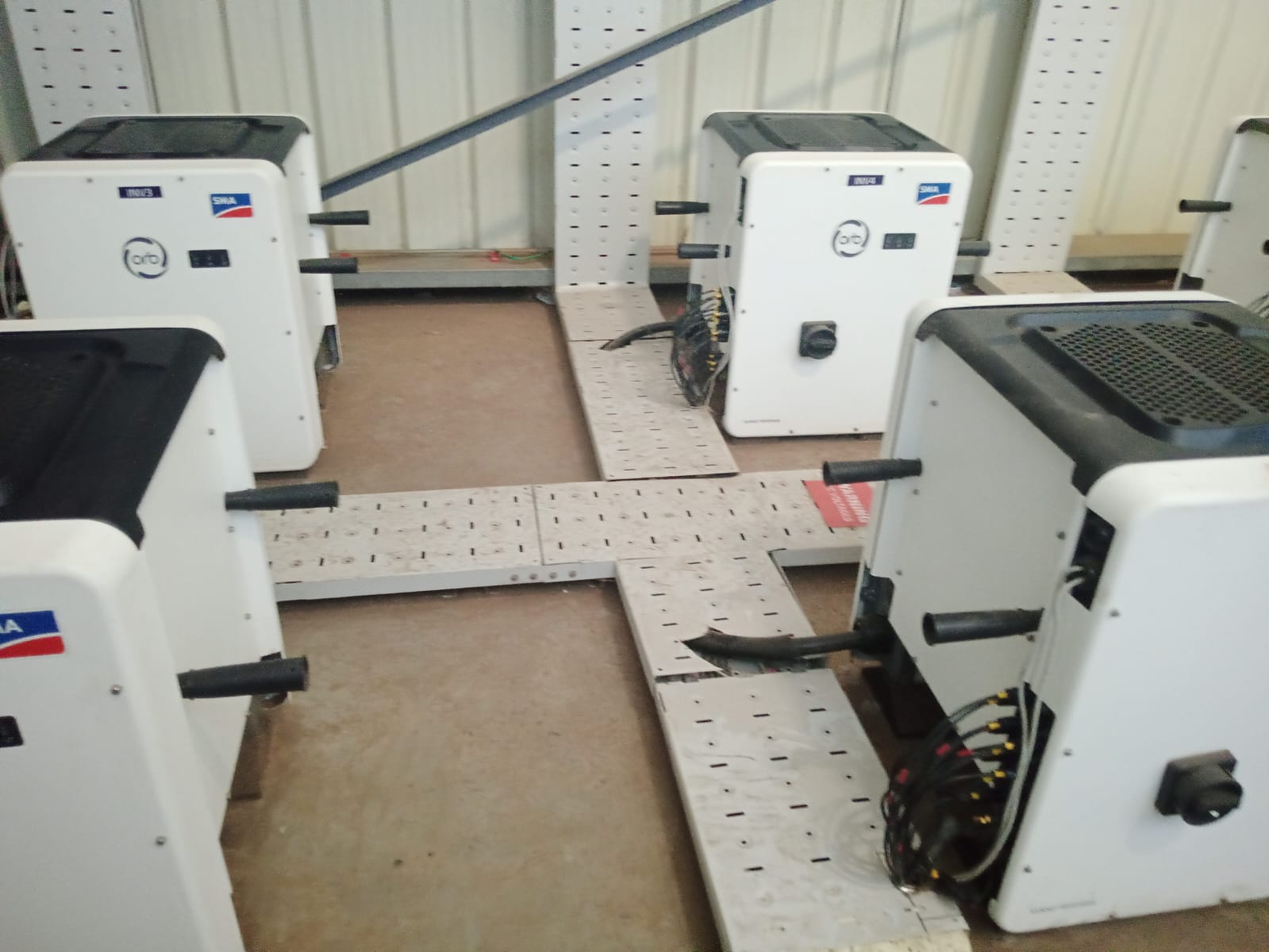 Grid-tied solar project